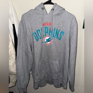 Miami Dolphins Gray Hoodie